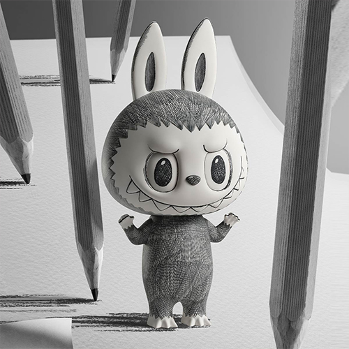 400% LABUBU 素描(不可回收)