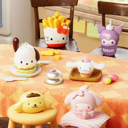 狼博旺｜三麗鷗零食系列盲袋擺件(隨機出貨)