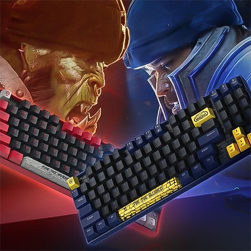 BLIZZARD｜魔獸世界二十周年限定 機械鍵盤有線