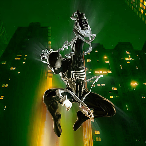 SEGA｜PRIZE Luminasta系列 MARVEL 黑戰衣 蜘蛛人 景品