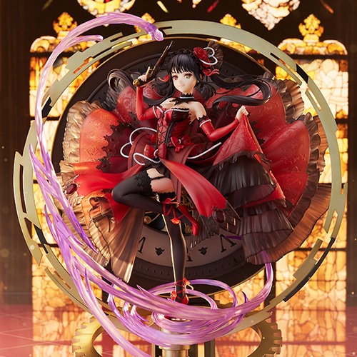 eStream｜約會大作戰 時崎狂三 鴿血紅寶石禮服 