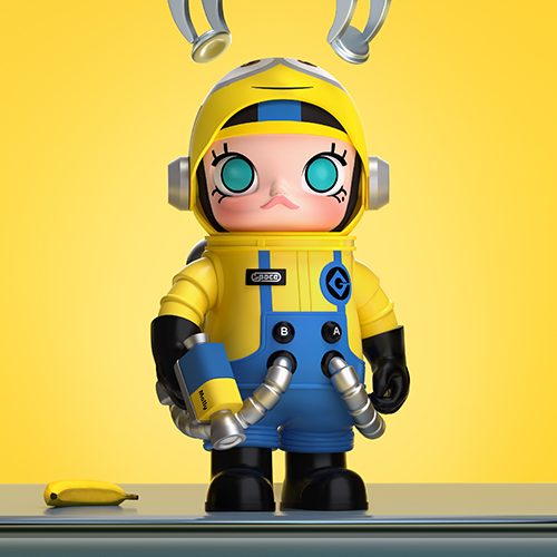 400% SPACE MOLLY 小黃人