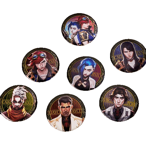 bilibili Goods｜奧術 人物徽章盲盒(隨機出貨)