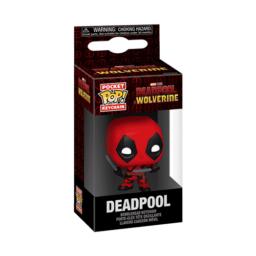 Funko｜死侍與金鋼狼 鑰匙圈