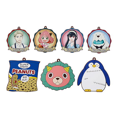 間諜家家酒 精美橡膠杯墊