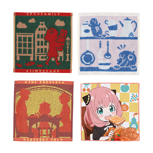 間諜家家酒 毛巾套組