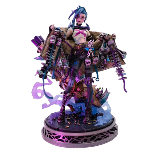 League of Legends｜奧術 吉茵珂絲 雕像