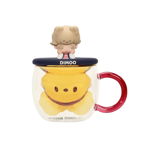 POP MART|DIMOO 動物國王玻璃杯