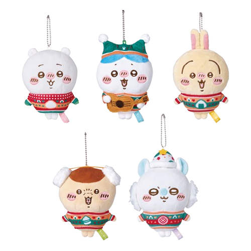 絨毛玩偶鑰匙圈系列(隨機出貨)