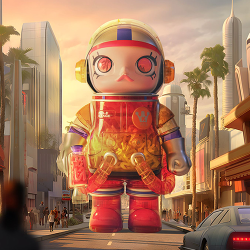 400% SPACE MOLLY 洛杉磯 Solestage