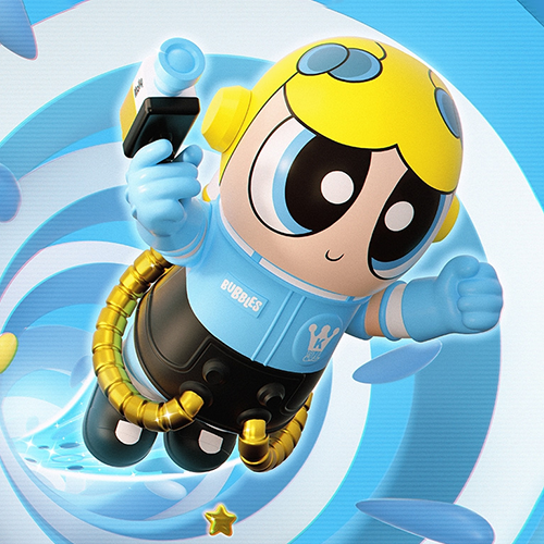 400%+100% SPACE MOLLY 小女警泡泡