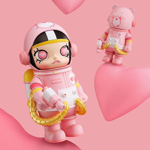 400%+100% SPACE MOLLY 多愛熊