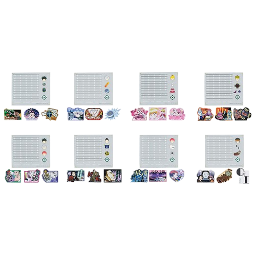 透明貼紙和薄片貼紙