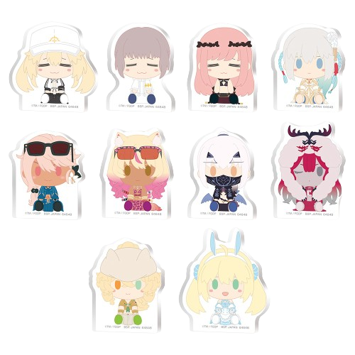 迷你坐姿壓克力立牌 全10種(隨機出貨)