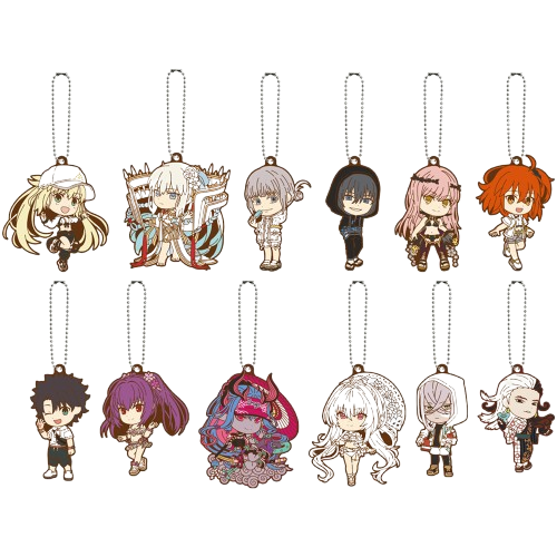 橡膠吊飾 全12種(隨機出貨)