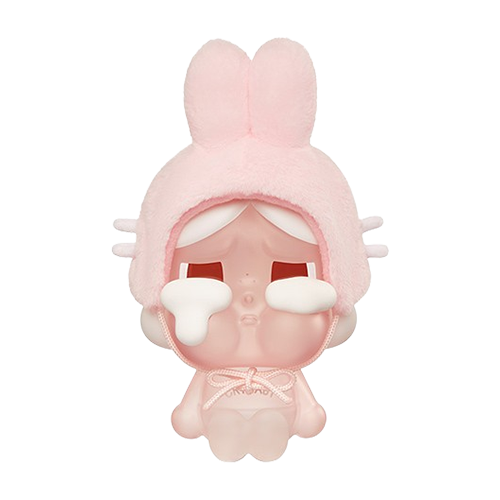 CRYBABY 眼淚工廠系列 毛絨吸管杯(哭哭兔)