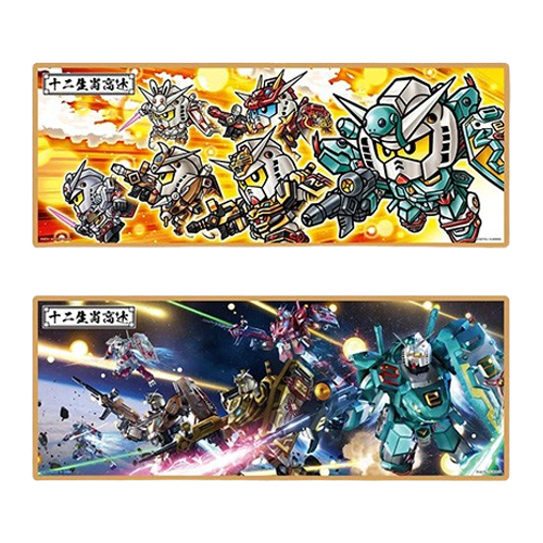 十二生肖高達插畫桌墊(隨機出貨)