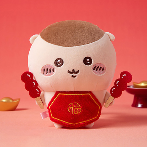 MINISO｜快閃限定 chiikawa系列新年限定毛絨公仔 Kurimanju[25年2月28日發售]