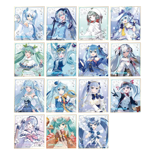 雪未來 All Stars 迷你彩紙