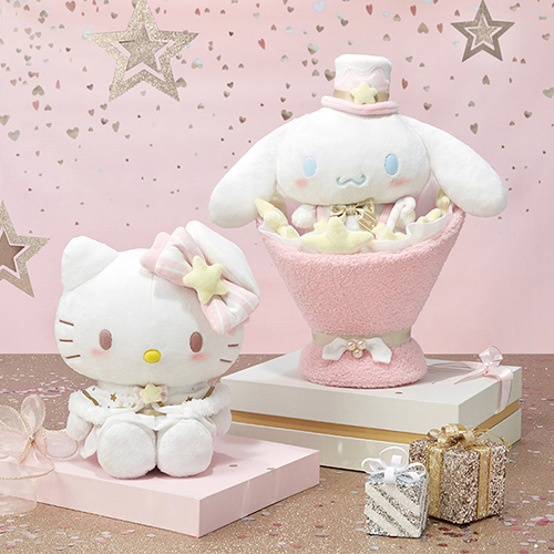 Sanrio｜星願花束系列 凱蒂貓/大耳狗公仔(隨機出貨)
