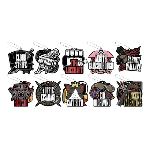 塑膠鑰匙扣 全10種(隨機出貨)[春節後出貨]