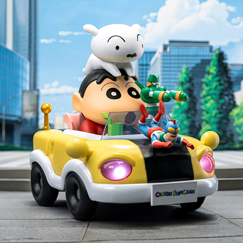 52TOYS|蠟筆小新新次元系列 披風搪膠公仔