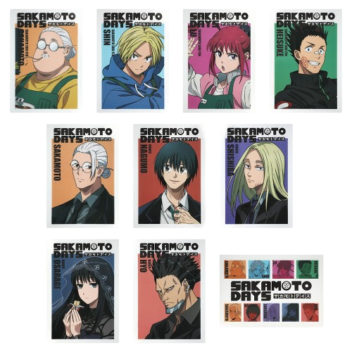 角色透明海報 全10種