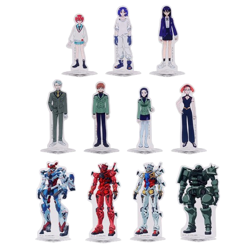 角色&機動戰士 壓克力立牌 全11種