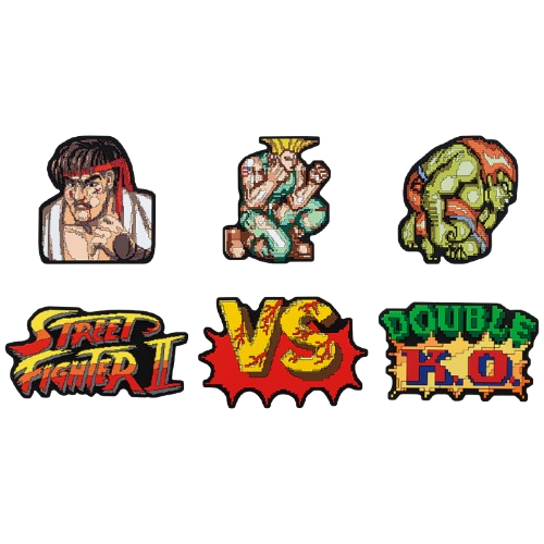 快打旋風 橡膠杯墊 全6種