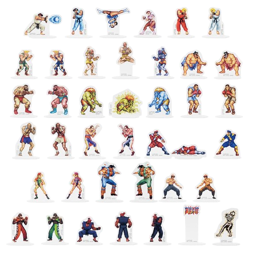 快打旋風 壓克力立牌收藏 全40種