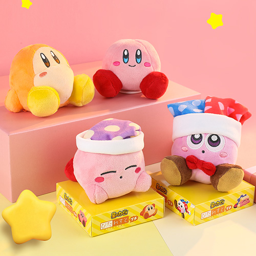 kirby｜星之卡比磁吸毛絨公仔(隨機出貨)
