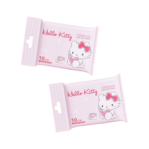 Hello kitty 迷你濕紙巾