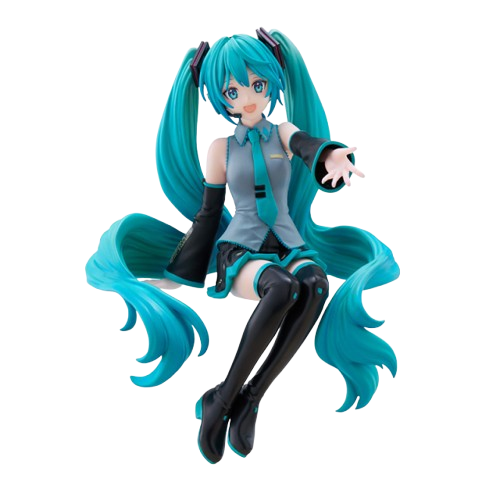初音未來 泡麵蓋座景品模型