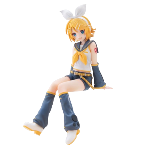 鏡音鈴 泡麵蓋座景品模型