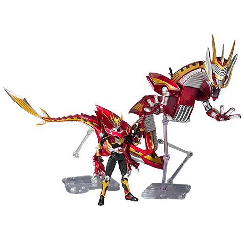 BANDAI｜SHF 假面騎士 生存形態 龍騎機車套組