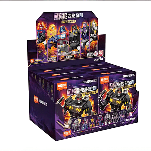 布魯可｜第3弹闪耀版变形金刚 一款(隨機出貨)