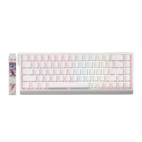 美加獅｜MAD68 HE 白色 RGB版本 磁軸鍵盤