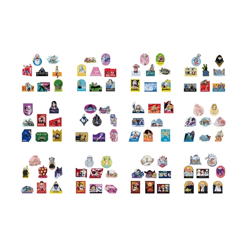 經典場景雪花貼紙組(隨機出貨)