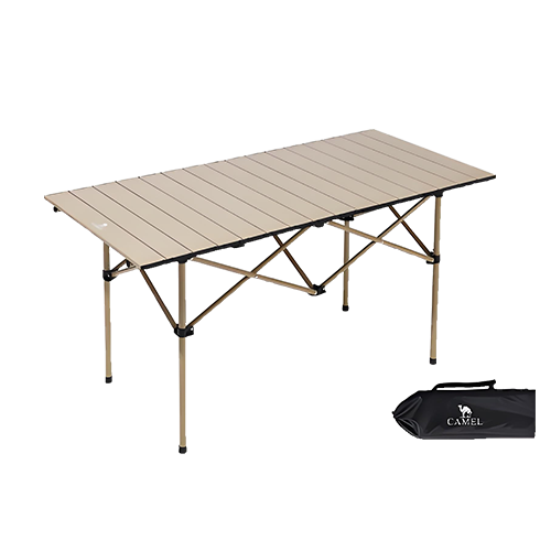 骆驼户外｜折疊桌大號-鵝黃色