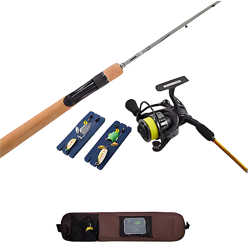 迪卡儂｜溪竹路亞竿全套魚竿