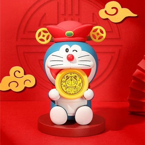 潮宏基｜哆啦A夢 黃金擺件