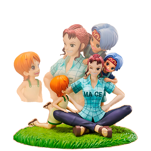 BANDAI SPIRITS｜陸版 航海王 娜美&貝爾梅爾&虹子