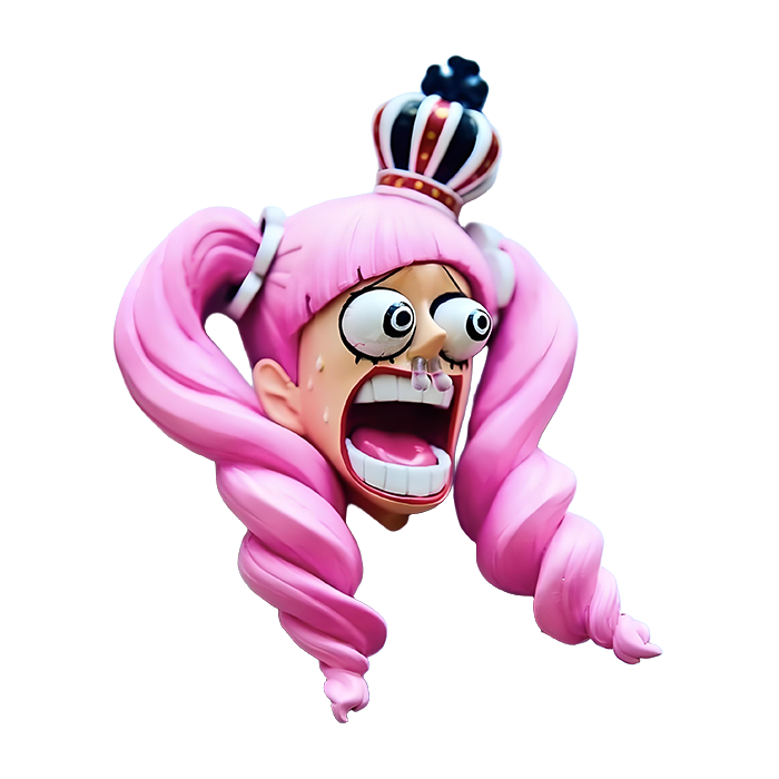 JUMP｜航海王 驚訝臉冰箱貼 培羅娜(拆盒未拆袋)