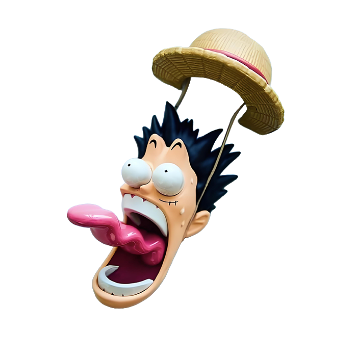 JUMP｜航海王 驚訝臉冰箱貼 蒙奇D魯夫(拆盒未拆袋)