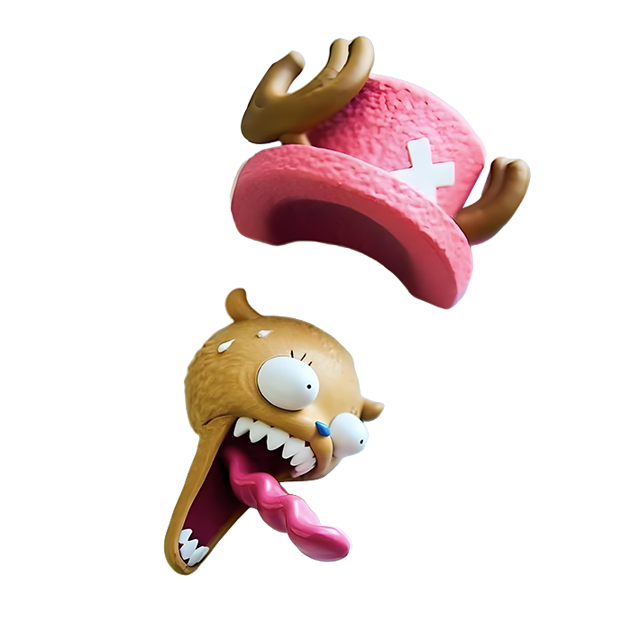 JUMP｜航海王 驚訝臉冰箱貼 喬巴(拆盒未拆袋)