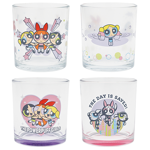 飛天小女警玻璃杯 全4種(隨機出貨)