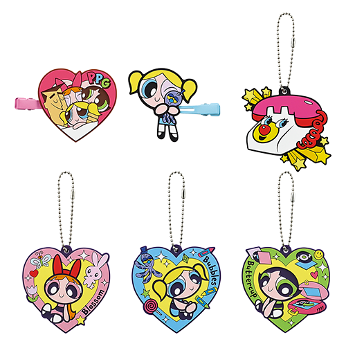  飛天小女警橡膠收藏組 全6種(隨機出貨)