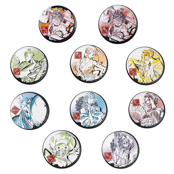 TOEI｜航海王 MEBUKU和之國系列 第二彈徽章