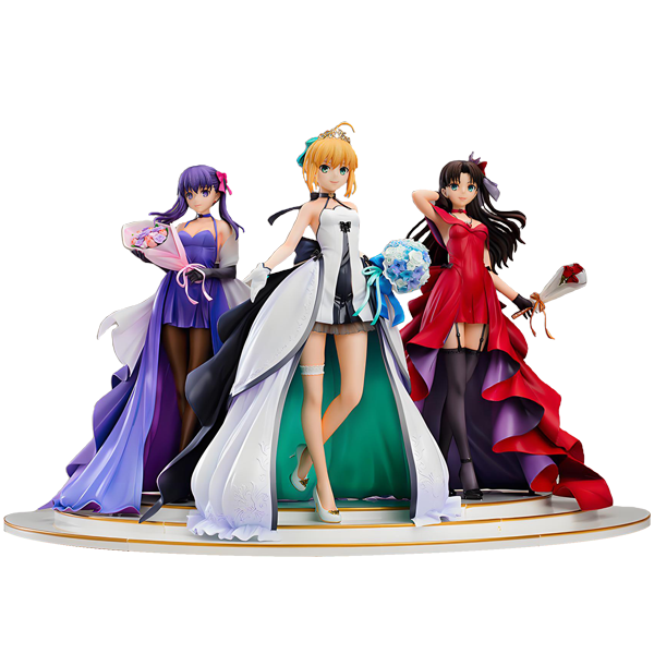 GSC｜FGO 阿爾托莉亞&遠坂凜&間桐櫻 15週年紀念禮服 豪華套組