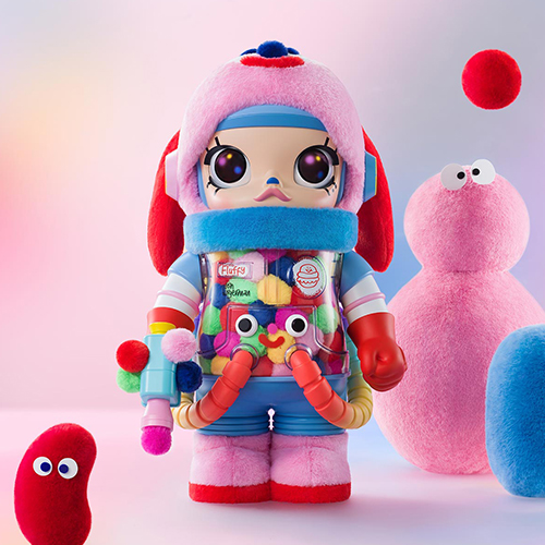 400% SPACE MOLLY Jon Burgerman